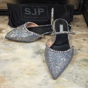SJP by Sarah Jessica Parker Glitter Mules